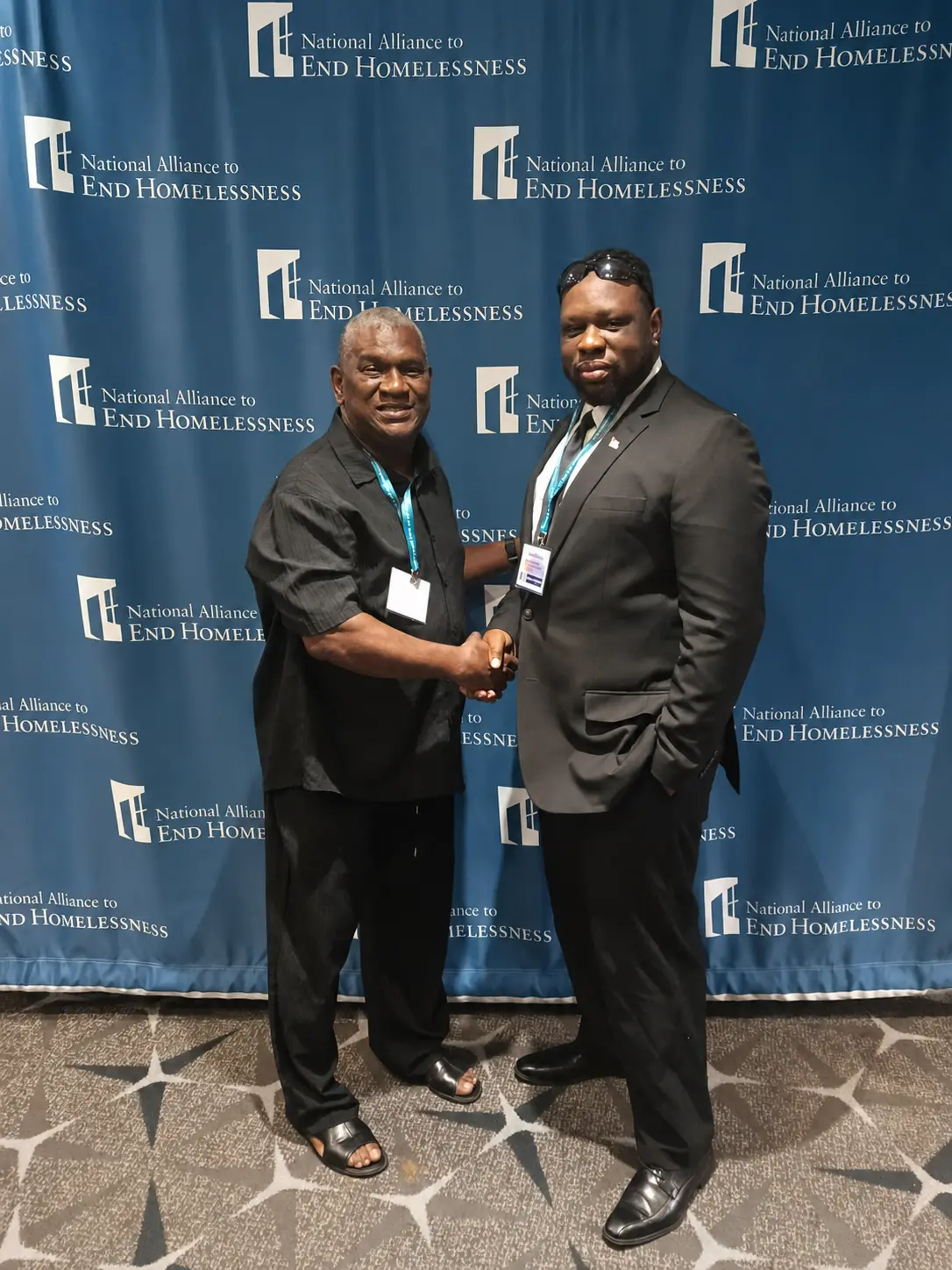 Executive Director strengthening a professional partnership